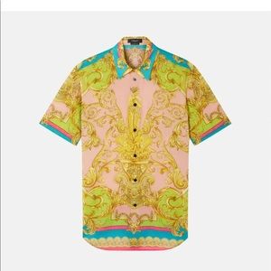 Brand new Versace SS22 mens Barocco Goddess Shirt